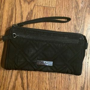 Vera Bradley | black exterior, Moon Drops interior